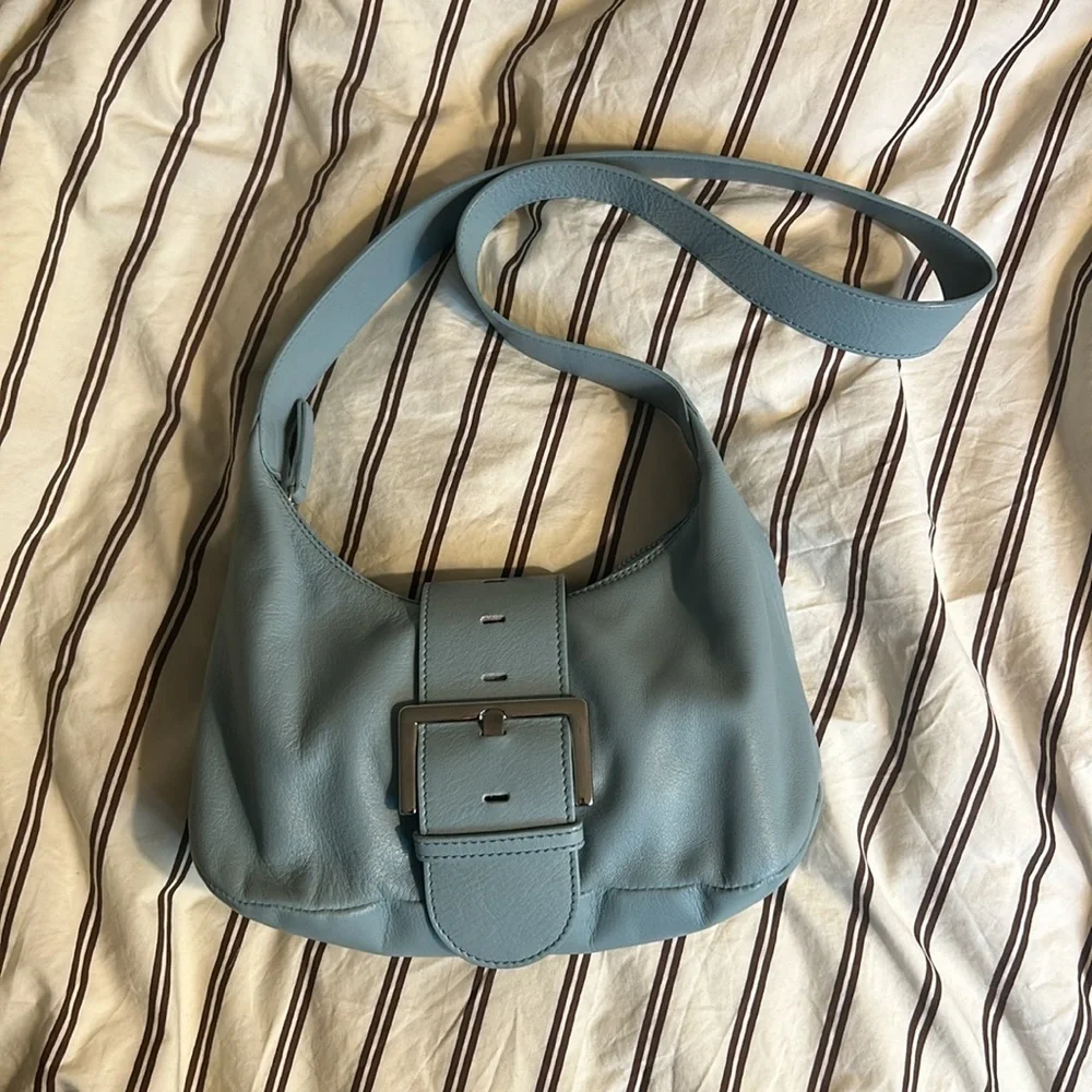 SOLD Paloma Wool Leonora Leather Bag S/S 2023 Small Blue - Picture 4 of 6